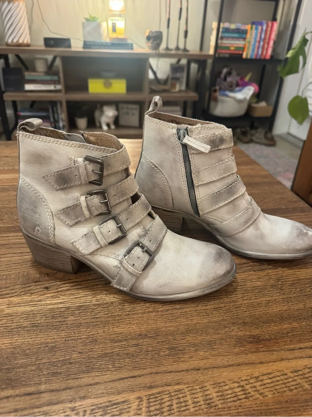 Women’s Roan Zoey Buckle strap ankle boot